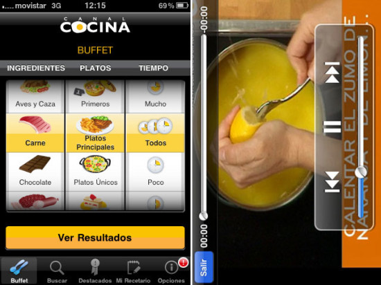 canal cocina - mejores apps de recetas de cocina