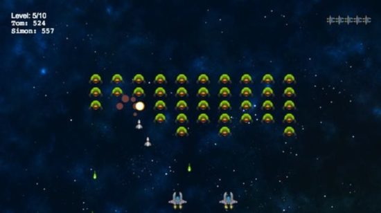 mejores juegos chromecast Alien Invaders
