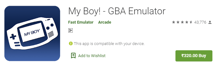 emulador de gameboy advance myboy