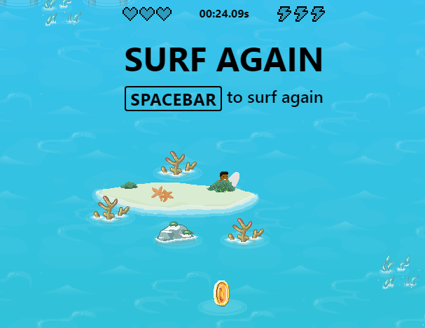 Cómo reproducir la captura de pantalla del juego Microsoft Edge Surf