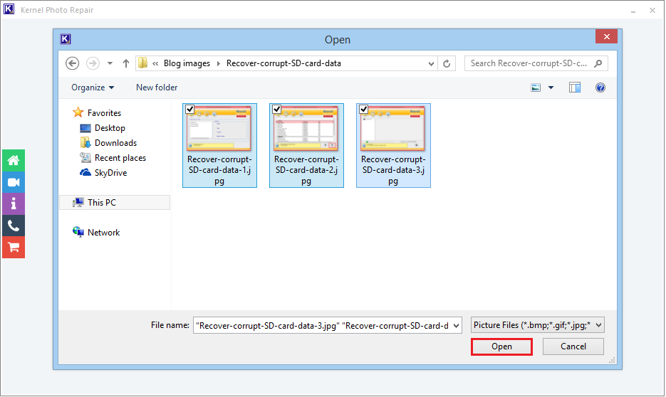 Como reparar fotos JPEG encriptadas - Kernel Photo Repair