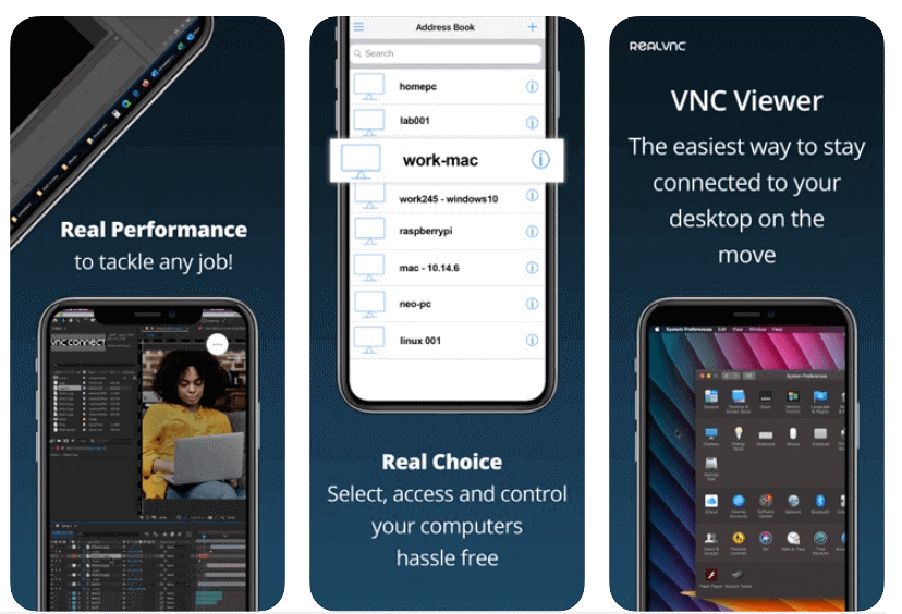 VNC Viewer, las mejores aplicaciones para reflejar la pantalla de tu teléfono
