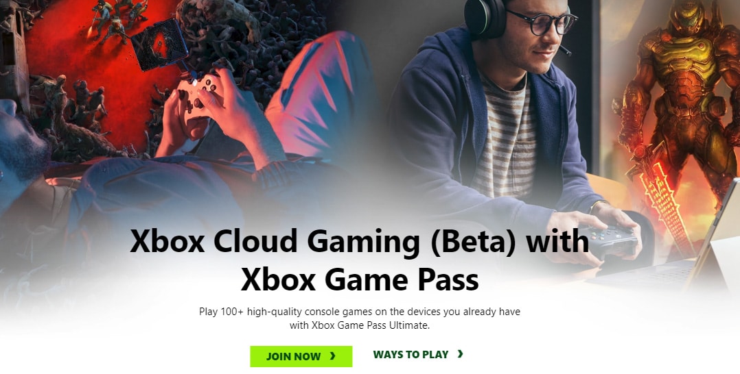 Servicio de juegos en la nube de Xbox