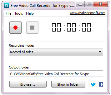 Dvdvideosoft Skype Video Recorder